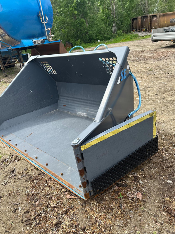 Klaffskopa, SE Equipment 3.7 m3. B=2 600 mm. Volym 3 700 l. -2023