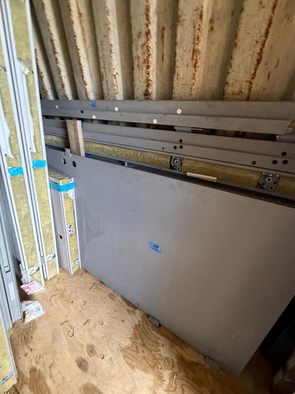 Lot of security doors