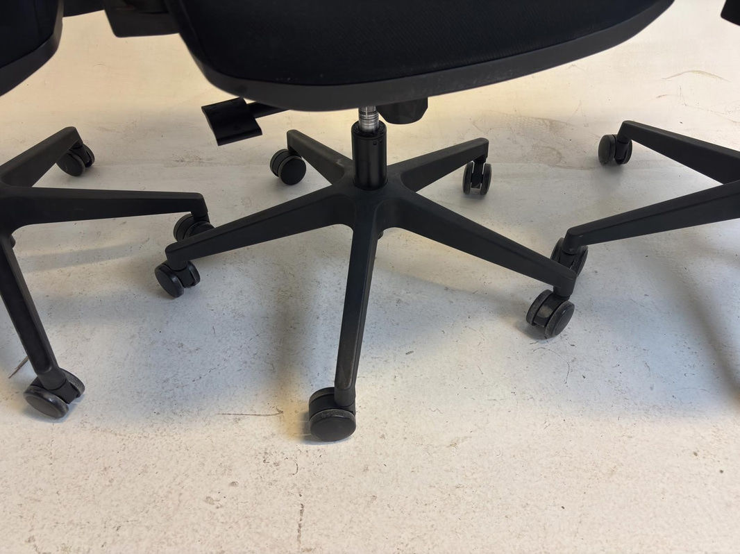 3 Lotus Furniture office chairs