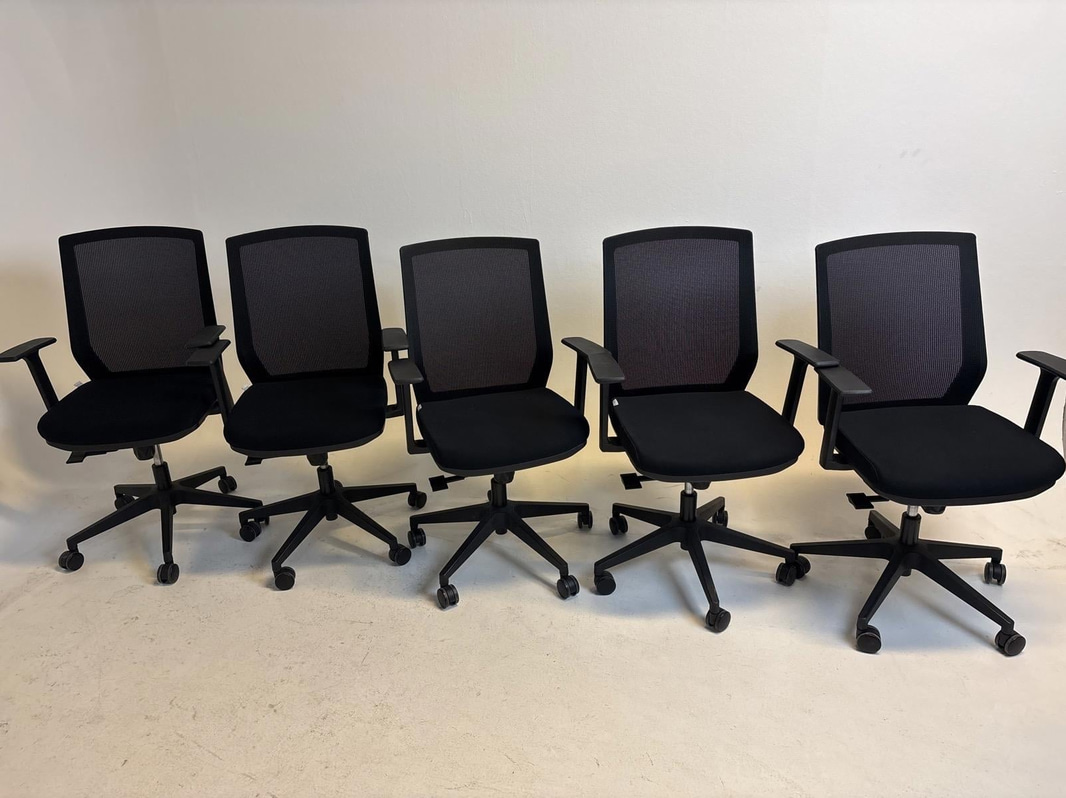 5 Office Chairs, Lotus Furniture
