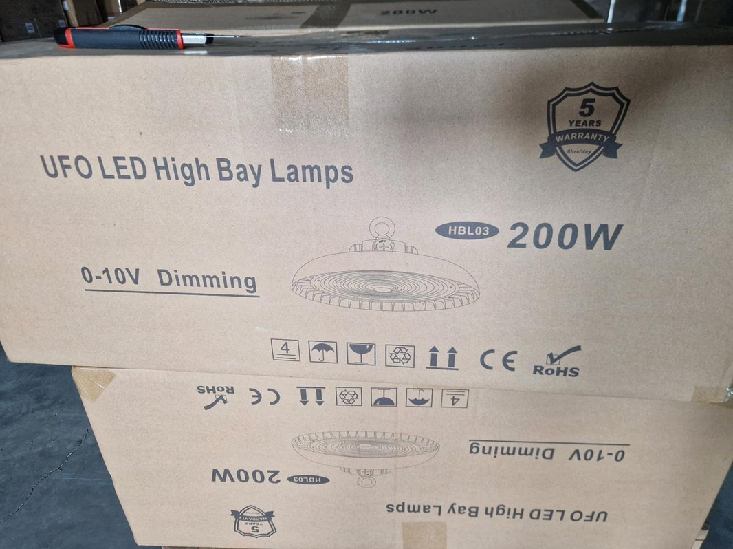 20 st HighBay-lampor, 200W, Philips