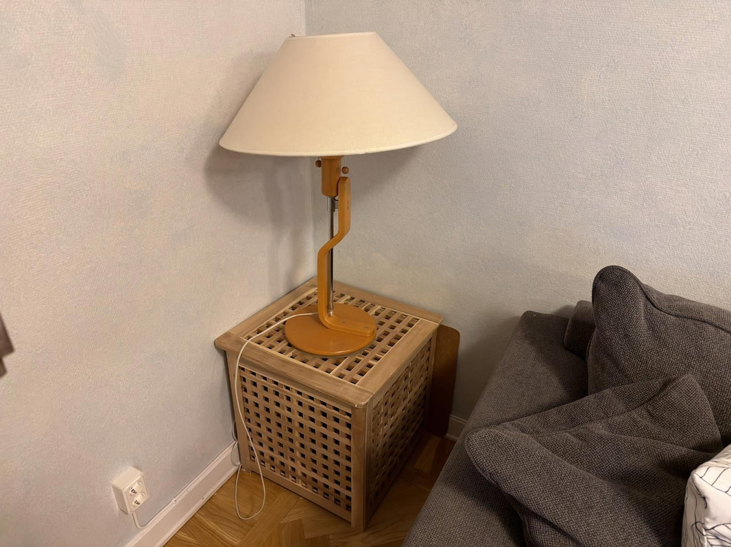 Sofa and side table