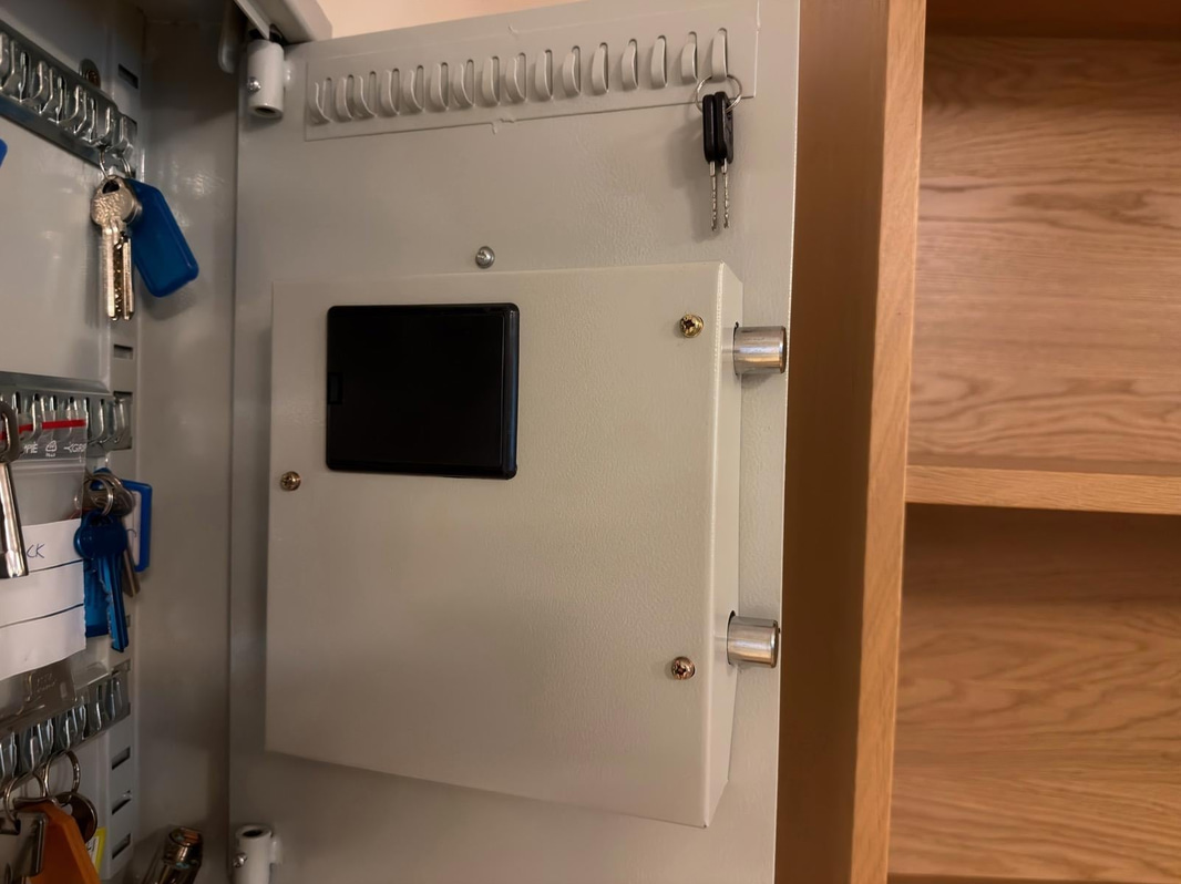 ComSafe key cabinet with electronic lock