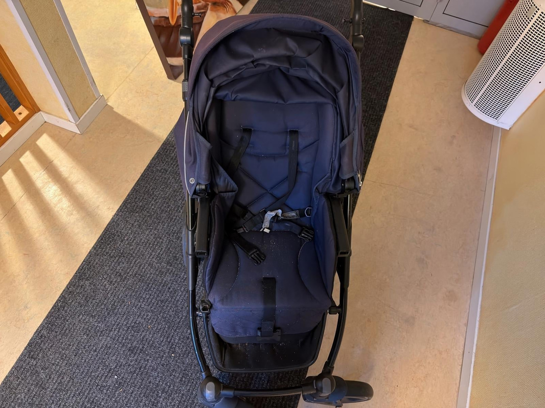 Baby Design Lupo Comfort stroller, dark blue