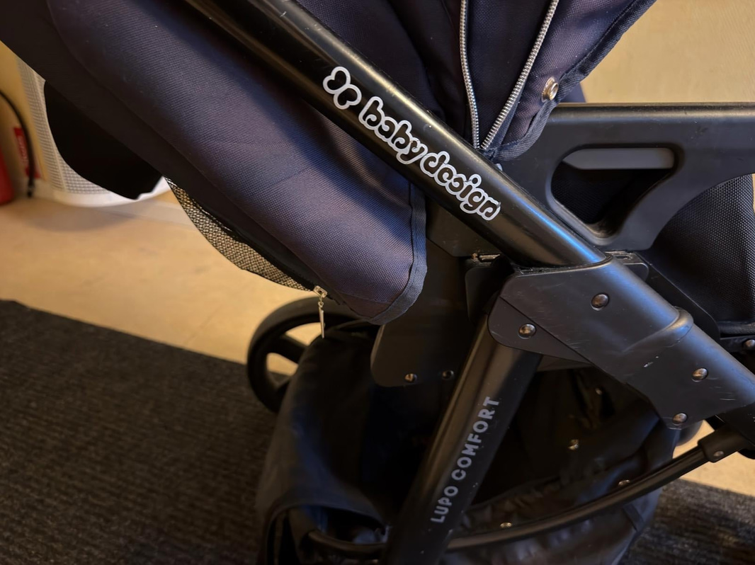 Baby Design Lupo Comfort stroller, dark blue