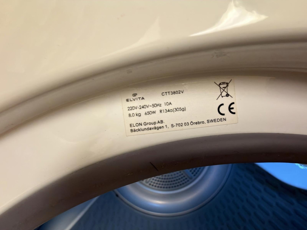 Torktumlare Elvita CTT3802V, A++