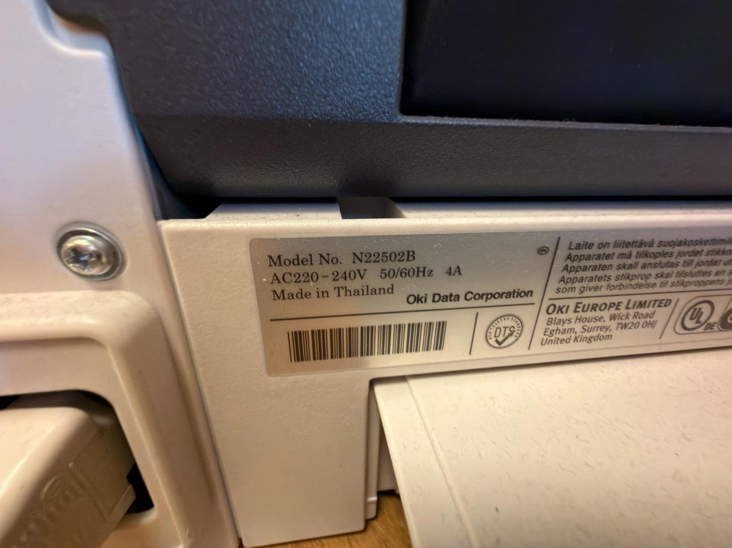 Multifunktionsskrivare OKI MB472