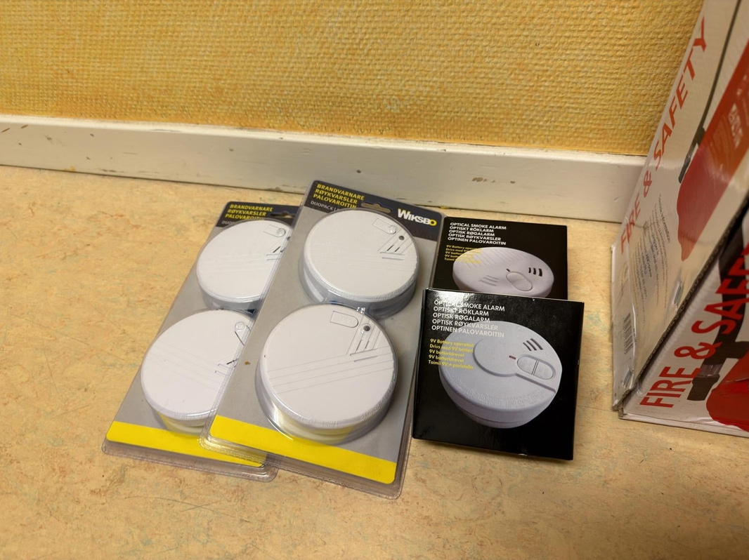 First aid and fire safety equipment