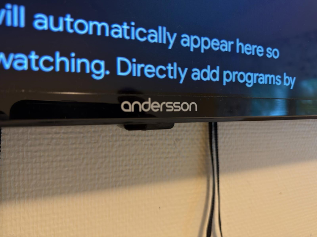 TV Andersson LED5045UHDA, 50 tum