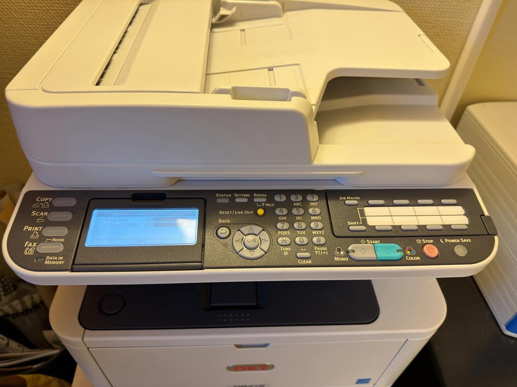 Multifunktionsskrivare OKI MB472