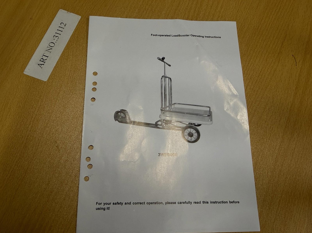 Cargo scooter Noblelift 3WEBOSS, 50 kg