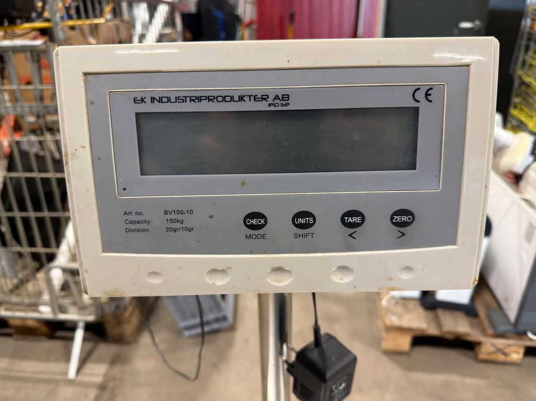 Industrial Scale EK BVT10-10, 75 & 150 kg