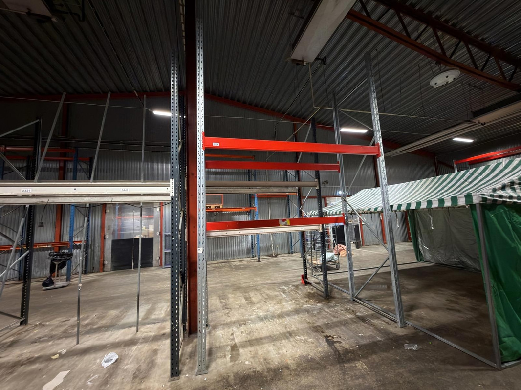 Pallet racking, 10 bays