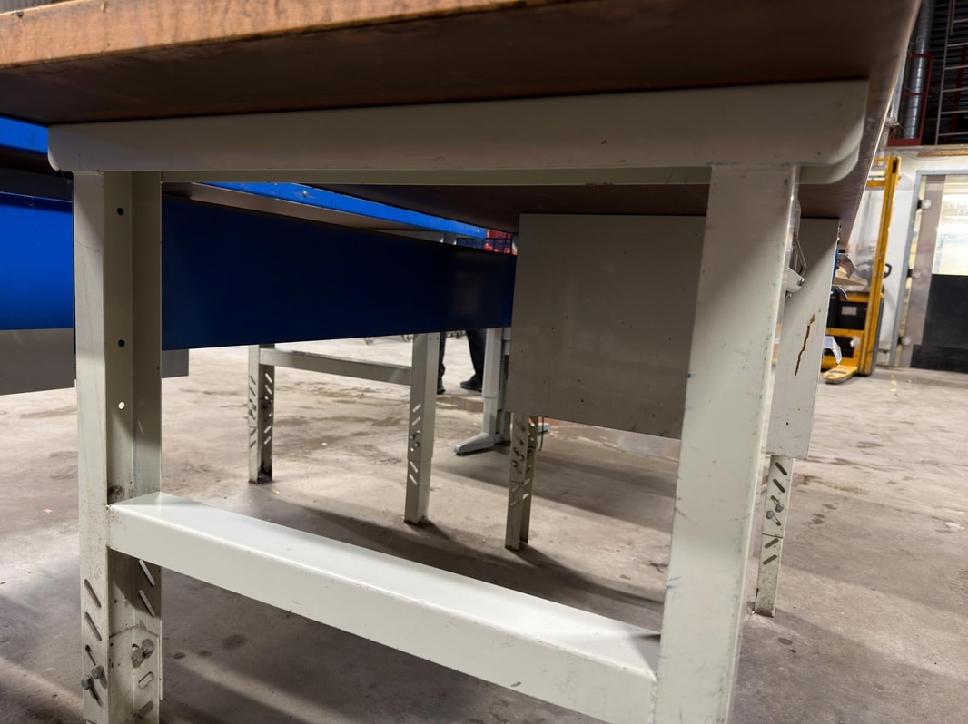 Workbench with drawers