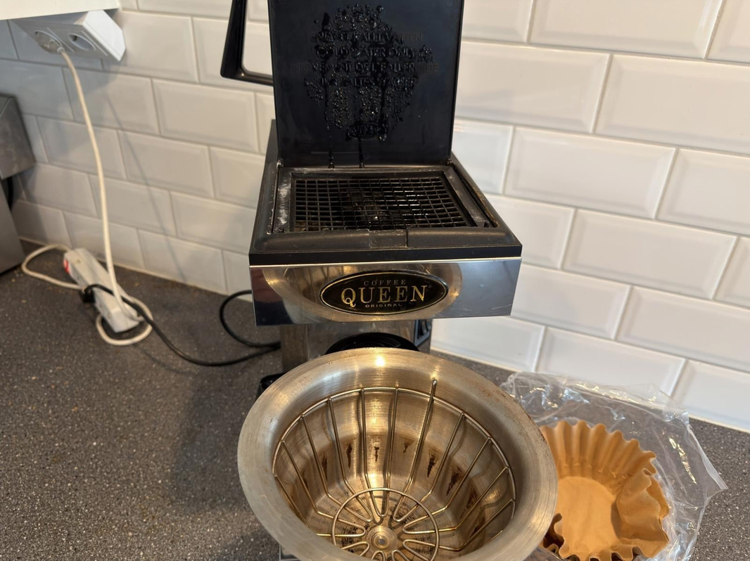 Kaffebryggare Coffee Queen CQ M-2, 1-fas
