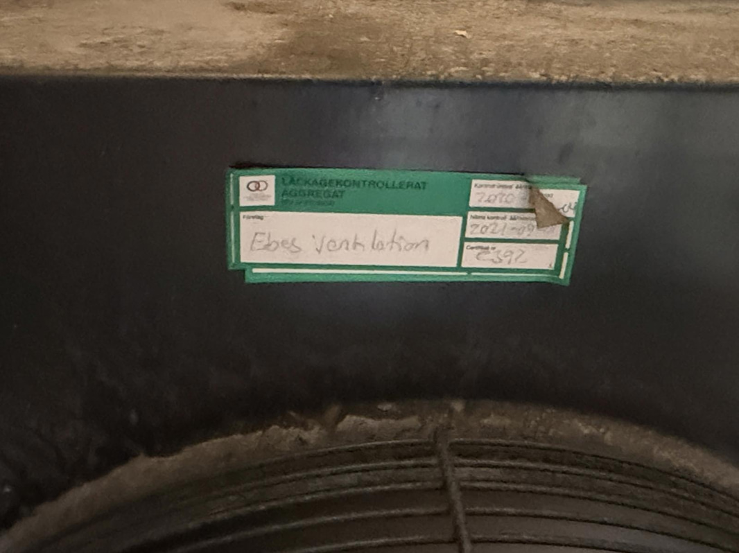 Fryscontainer komplett med aggregat