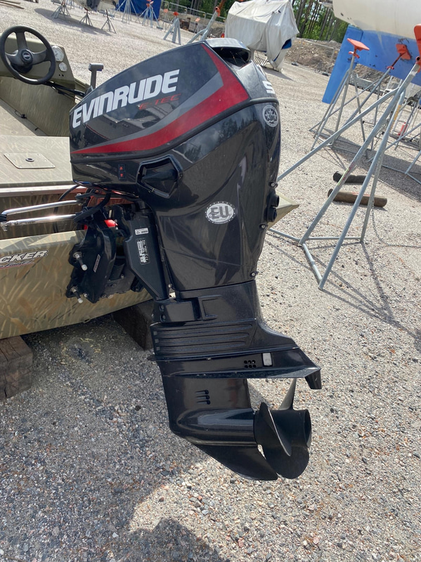 Tracker Grizzly 1754 med Evinrude 50 Motorbåt