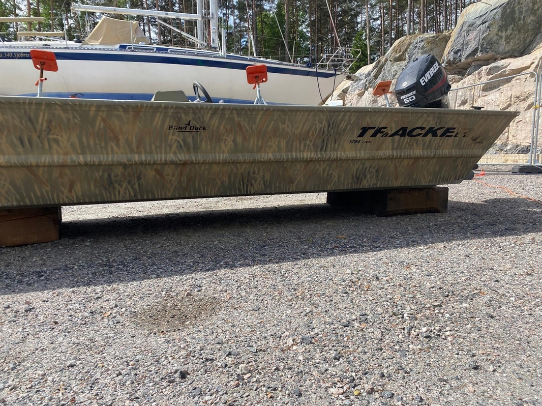 Tracker Grizzly 1754 med Evinrude 50 Motorbåt