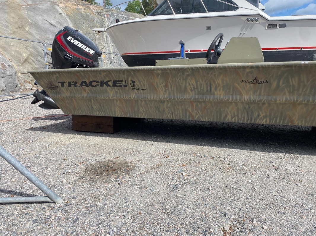Tracker Grizzly 1754 med Evinrude 50 Motorbåt