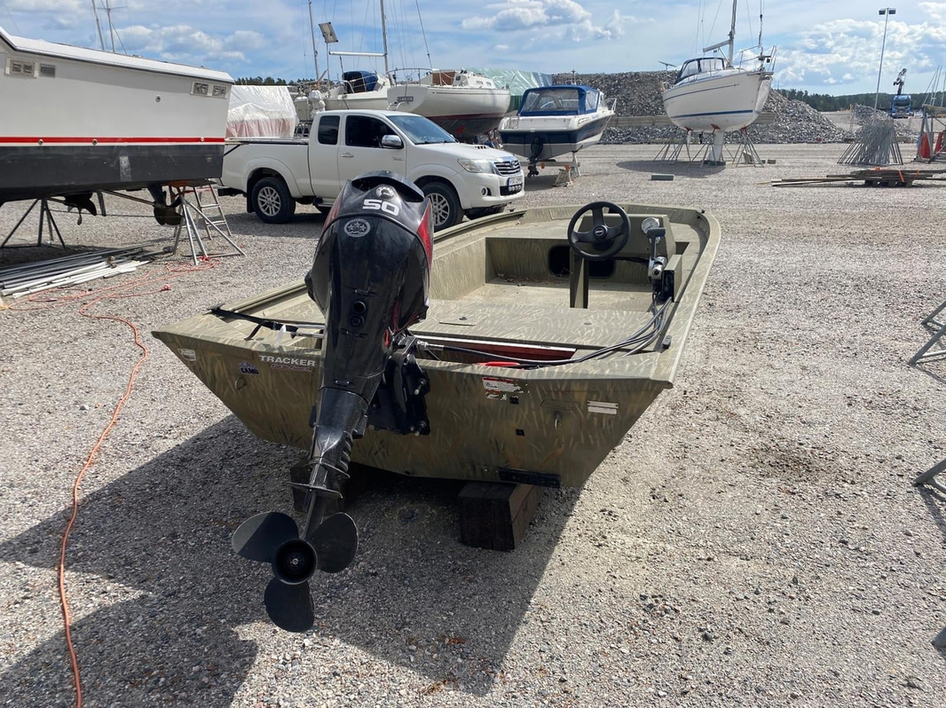Tracker Grizzly 1754 med Evinrude 50 Motorbåt