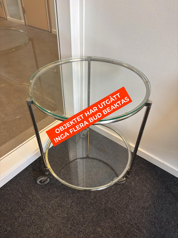 2 Chairs incl. Trolley Table