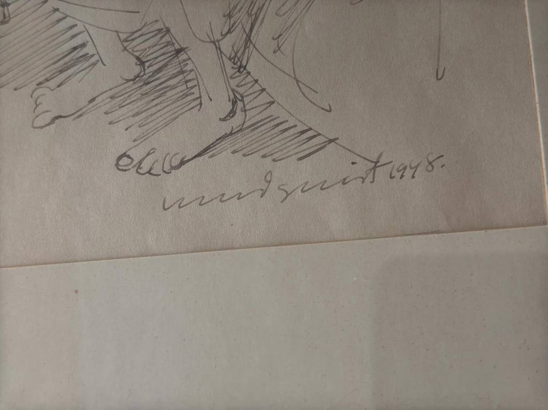Sketch by Birger Lundqvist