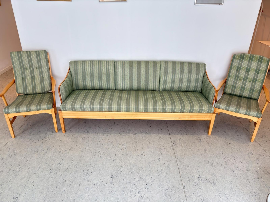 Sofa incl. 2 armchairs