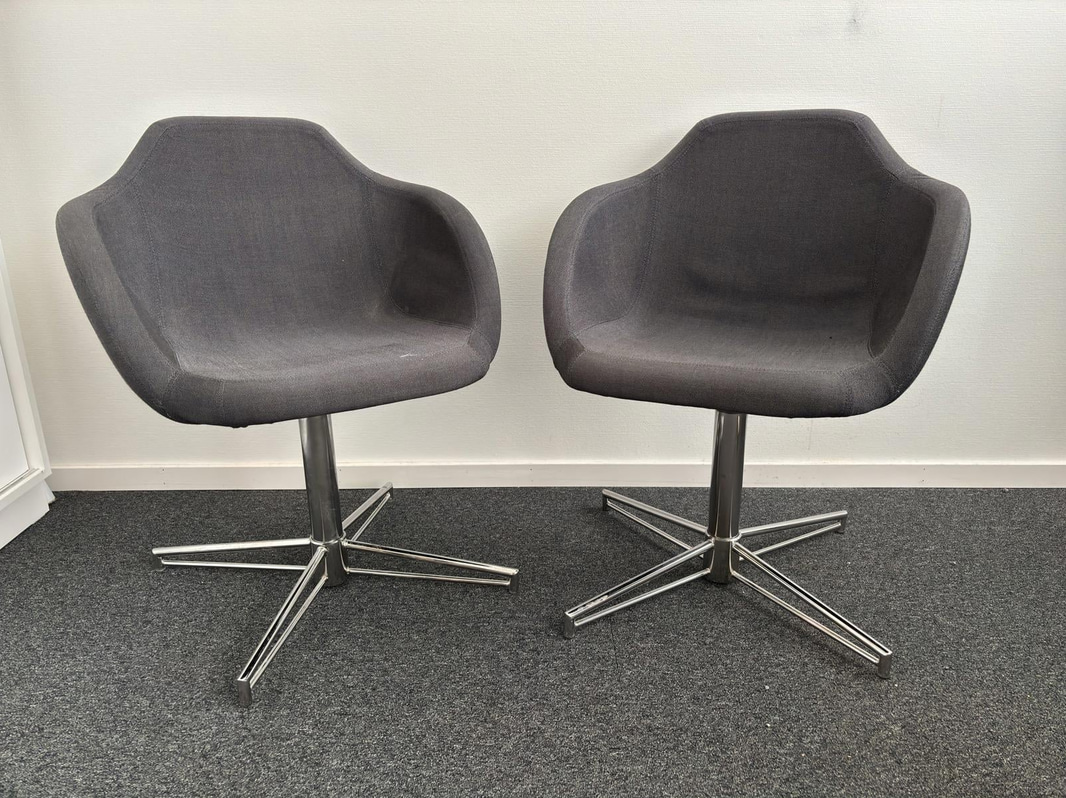 2 st. Snurrstolar Johanson Design