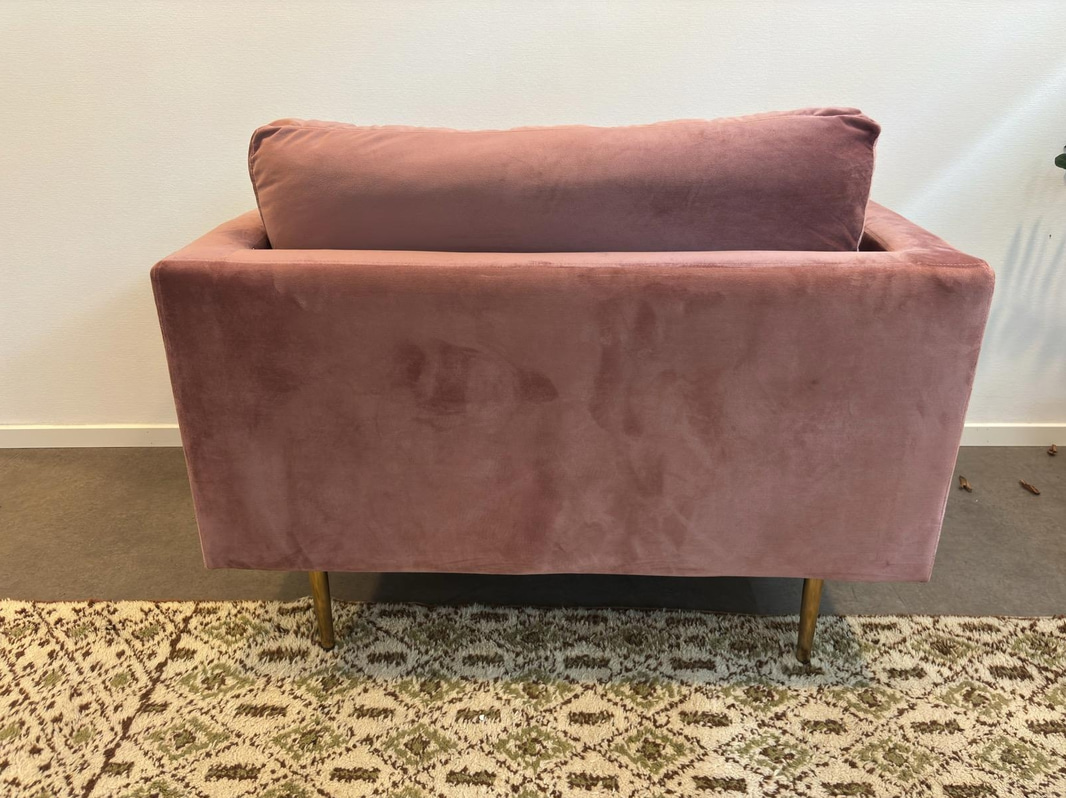 Fåtölj, rosa