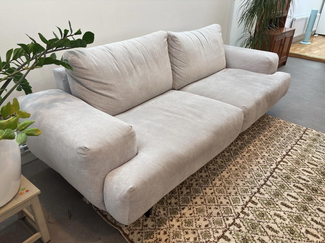 Soffa, grå/beige