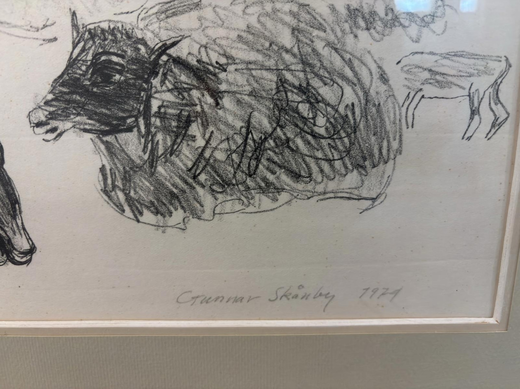 2 st. Tavlor Gunnar Skånby
