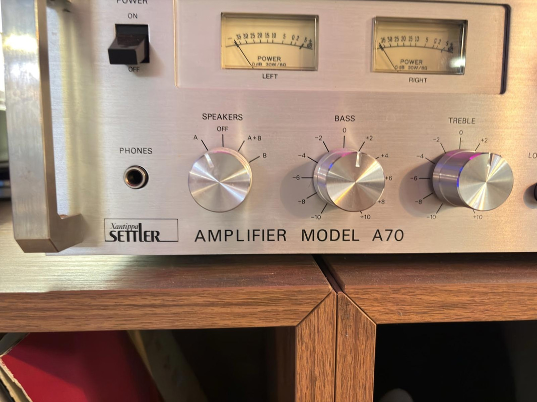 Cassette deck with tuner T70 Settler, Xantippa