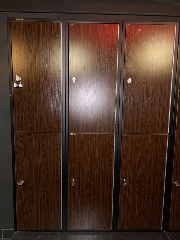 12 Gymleco lockers