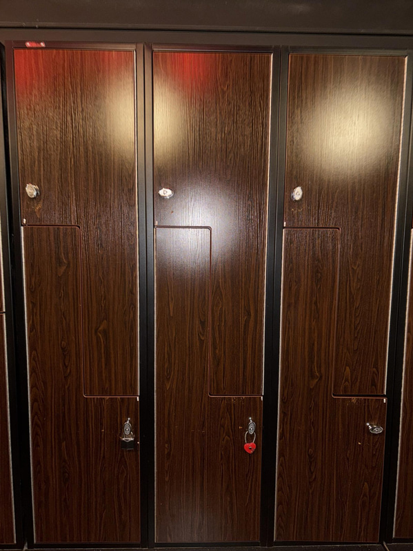 12 Gymleco lockers
