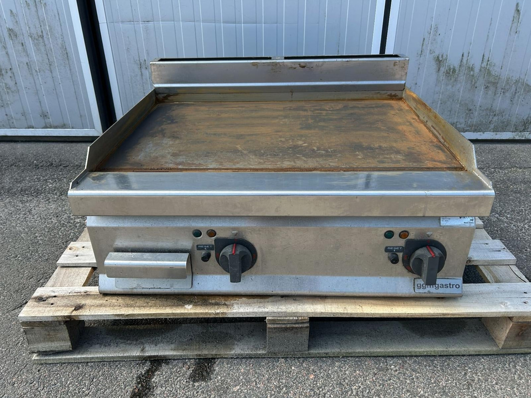 ggmgastro EGB873P griddle, 9.6 kW, 3-phase