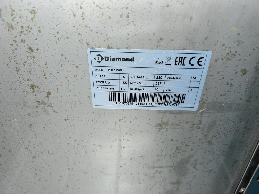 Diamond Compact Line salad refrigerated counter
