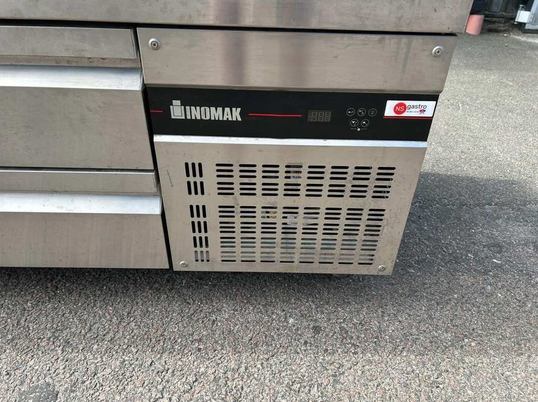 Refrigerated grill counter with 6 drawers, Inomak
