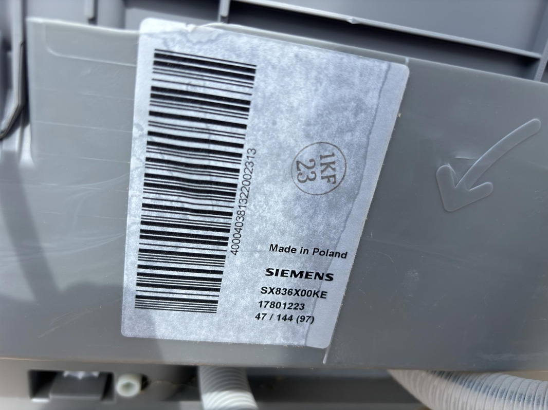 Diskmaskin Siemens intregrerad