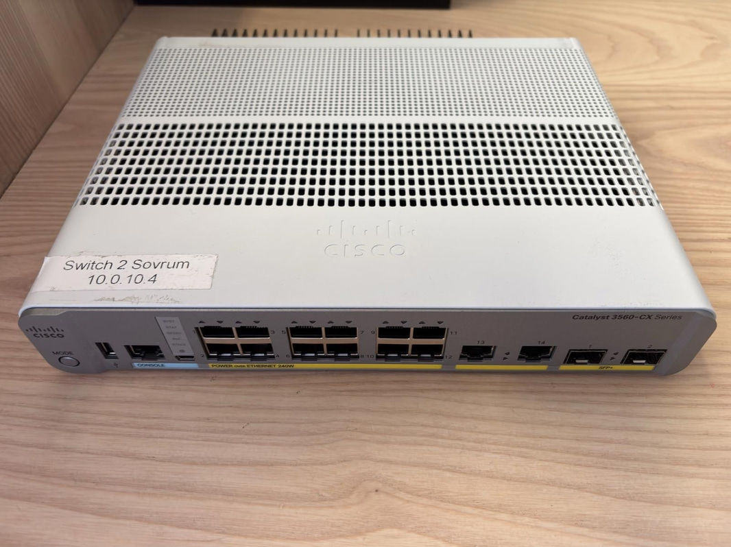 Cisco Catalyst 3560-CX 12-Port PoE Switch