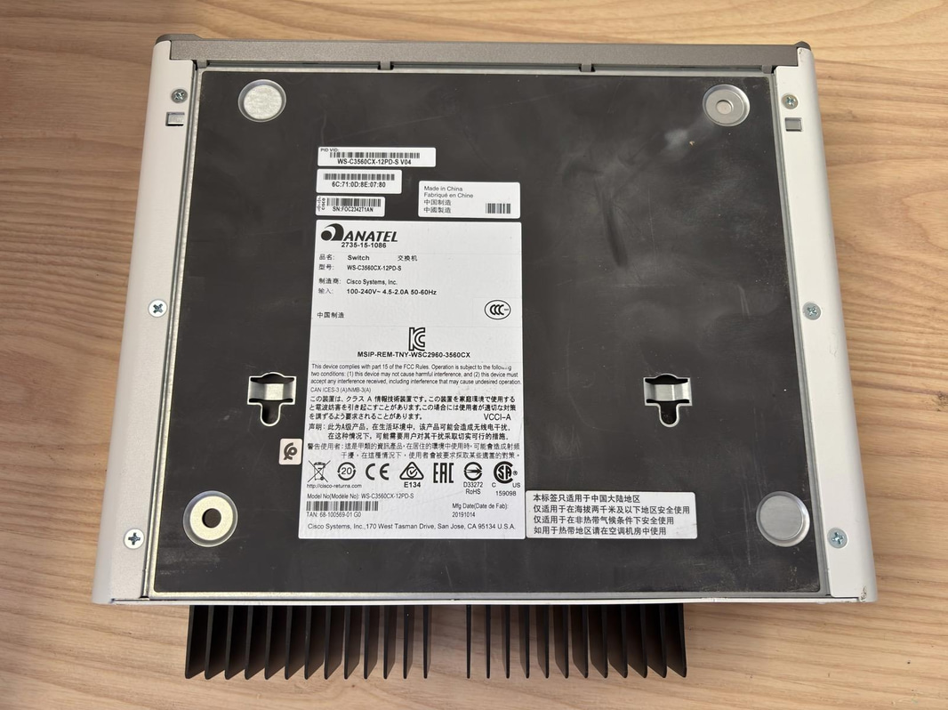 Cisco Catalyst 3560-CX 12-port PoE Switch
