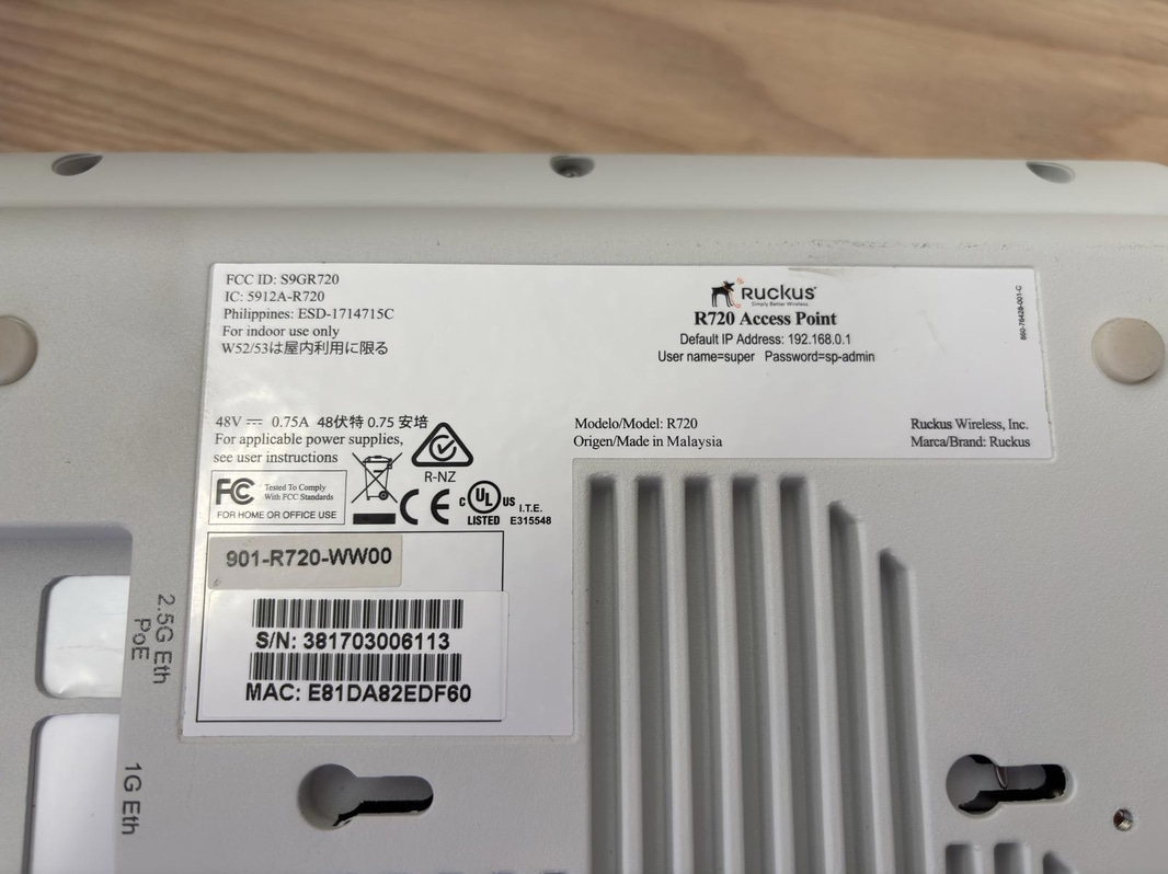 Ruckus R720 Access Point