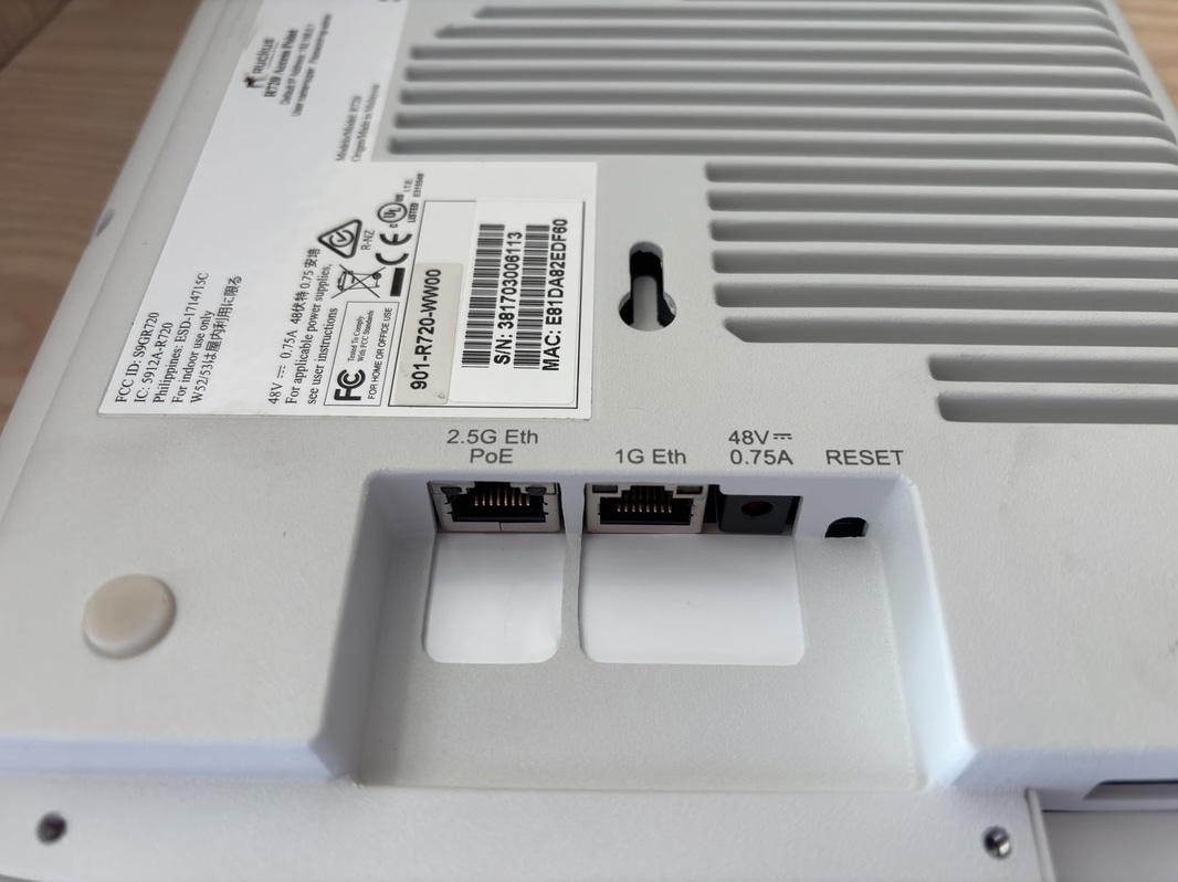 3 pcs. Ruckus R510 Access Points
