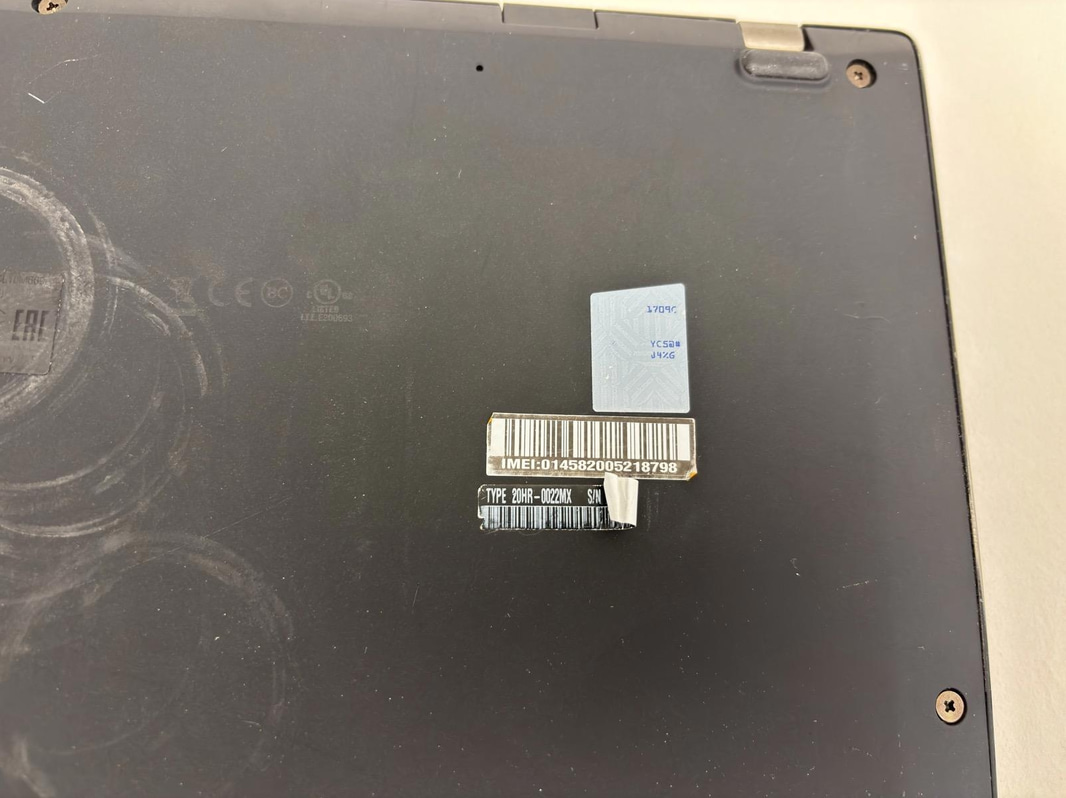 Bärbar dator Lenovo ThinkPad X1 Carbon