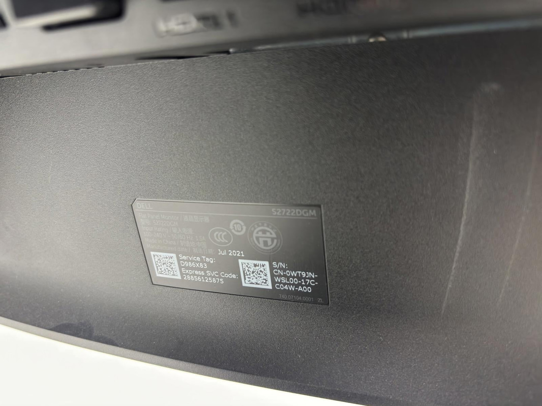 Dell S2722DGM 27-inch monitor