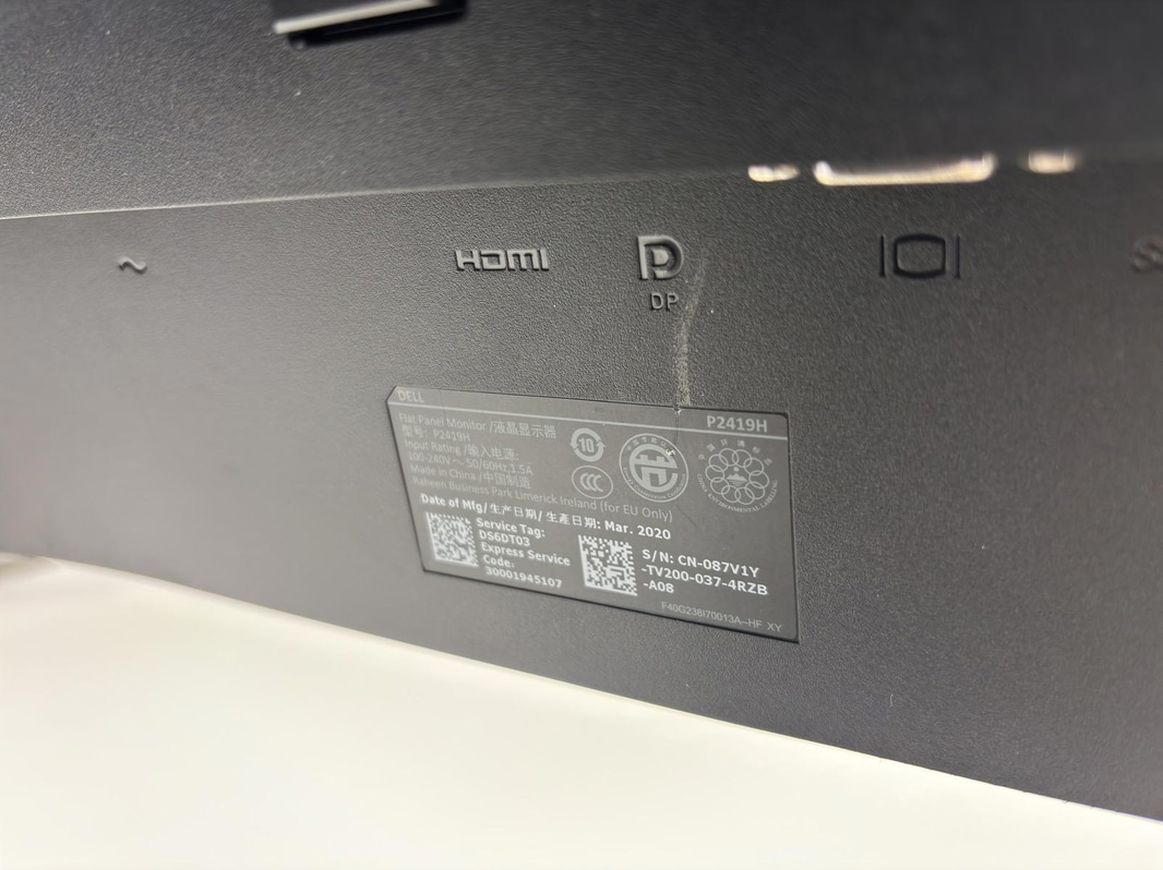 Dell P2419H 24-inch Monitor