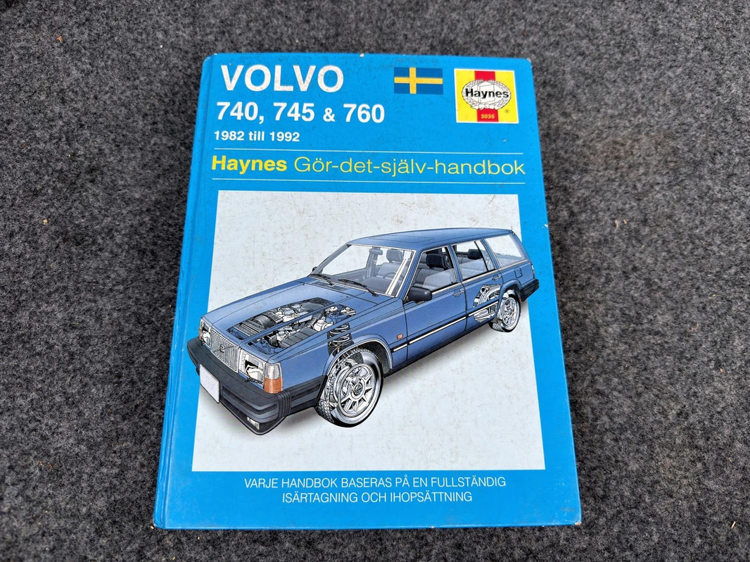 Veteranbil Volvo 744-883 GL/E-PKT -1989 | 8100 mil