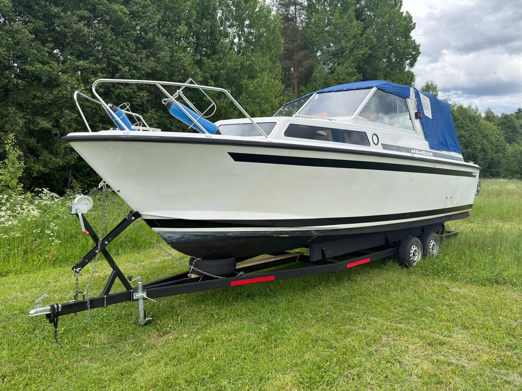 Motorbåt Nimbus 800 Turbo – Volvo Penta AQD40A | Trailer ingår | 1981