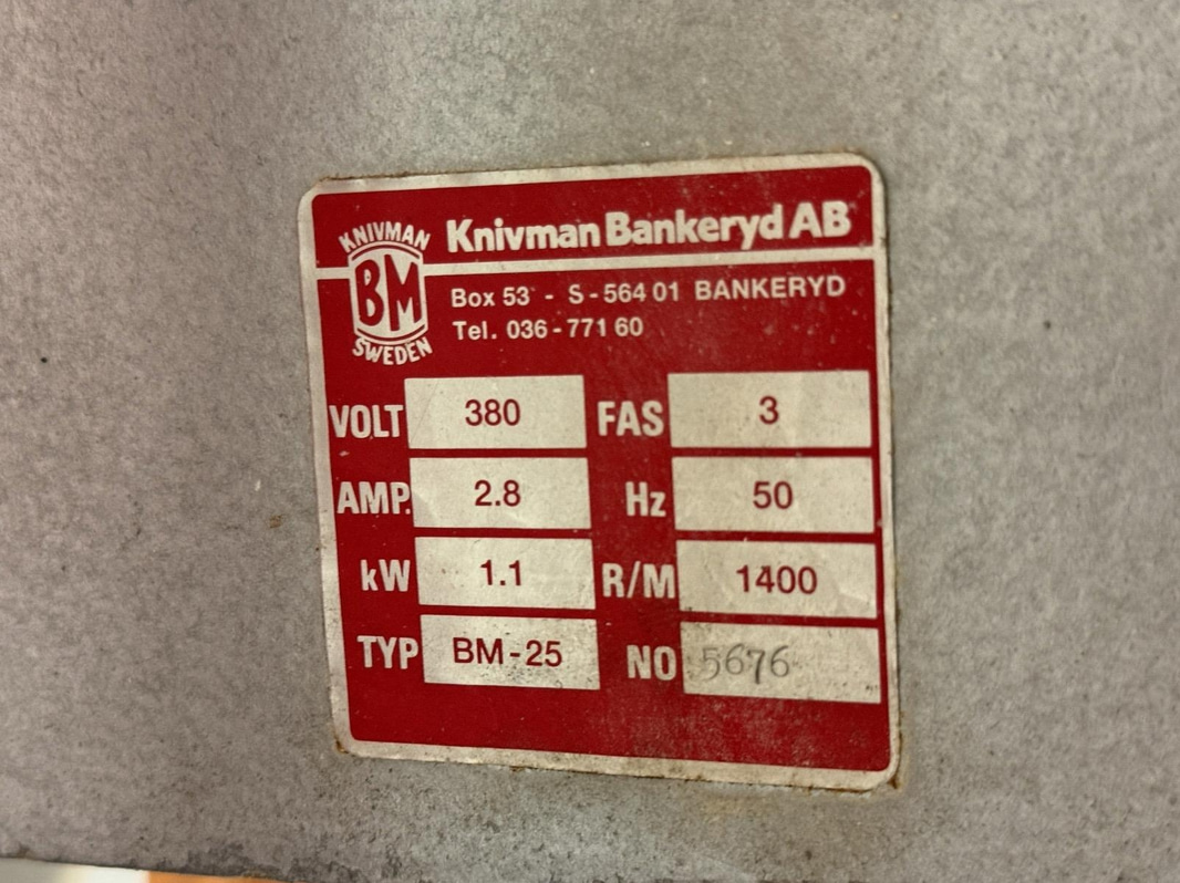 Köttbandsåg Bankeryds BM-25