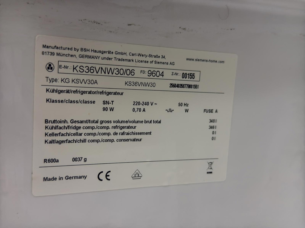Siemens Fridge-Freezer