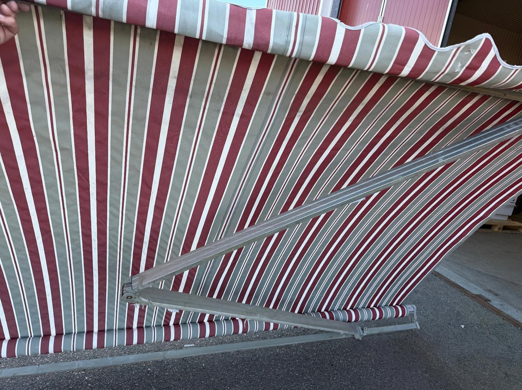 2 st markiser, 450x300 cm